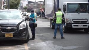 Agentes de tránsito de Zipaquirá aclaran procedimiento realizado en la Carrera 10