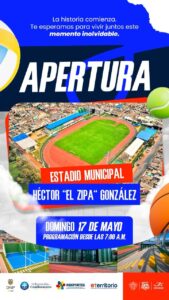 Reapertura del Estadio Zipa González