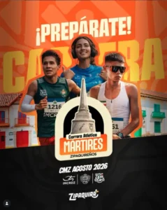 2.500 deportistas inscritos en la Carrera Atlética Mártires Zipaquireños