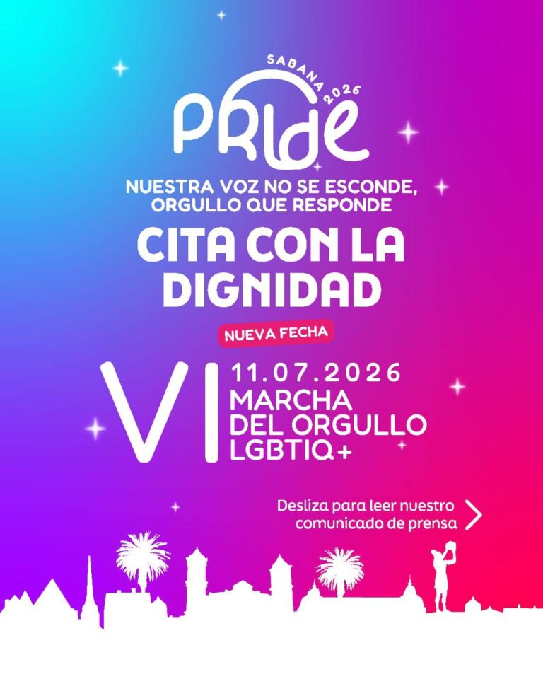 Sabana Pride 2026 aplaza su marcha principal para julio